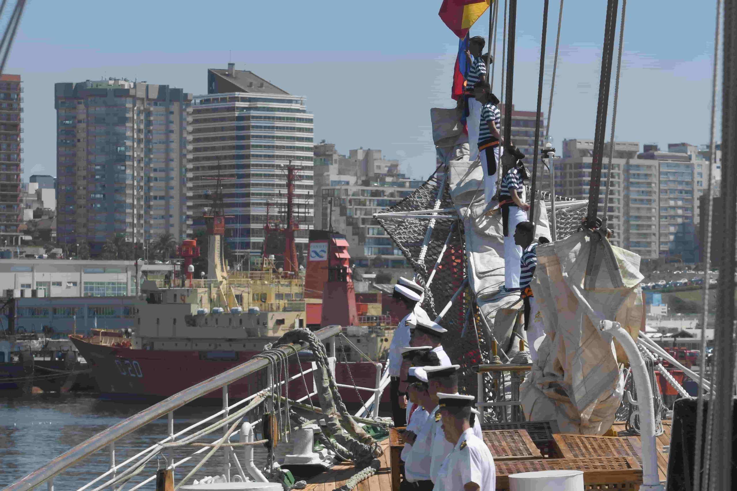 La Fragata Libertad ya fue visitada en Mar del Plata por más de 25 000