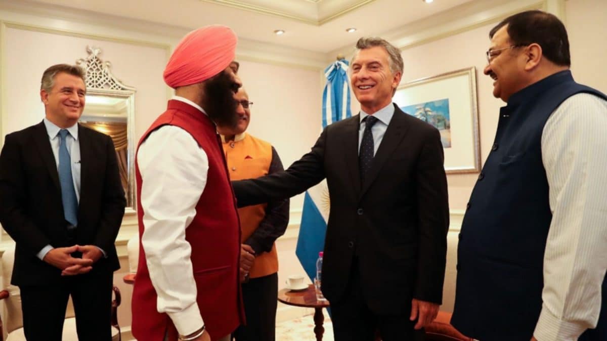 "Veo en India un socio para el futuro", dijo Macri en Mumbai