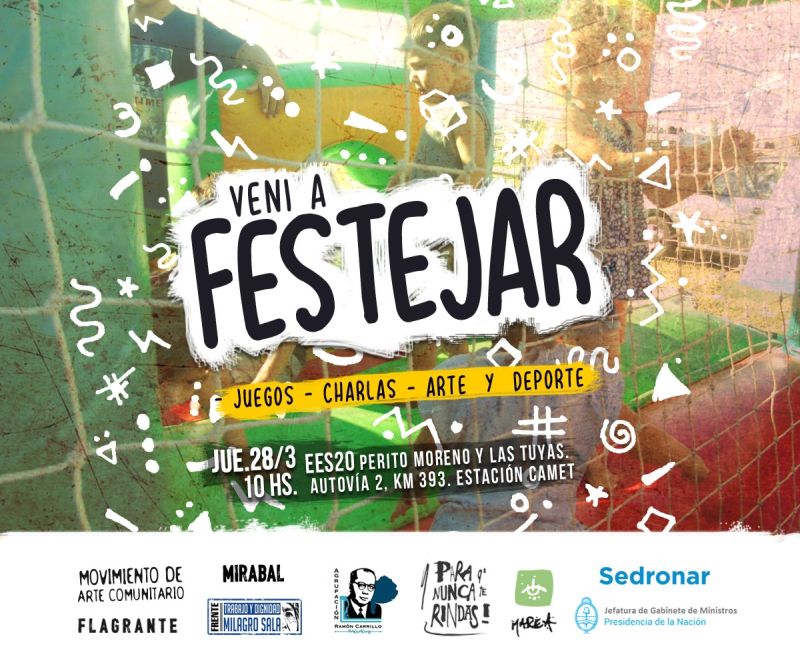 Estación Camet recibirá el segundo festival del proyecto “Festejar”