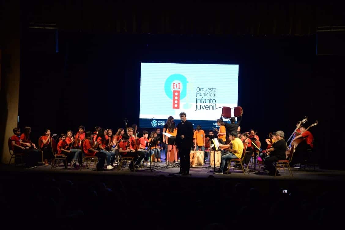 Cuarta presentación de la Orquesta Infanto Juvenil