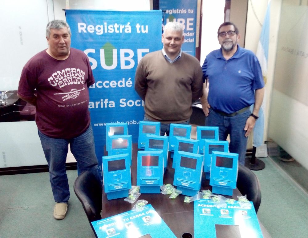 Llegaron nuevas terminales SUBE a Mar del Plata - Puntonoticias