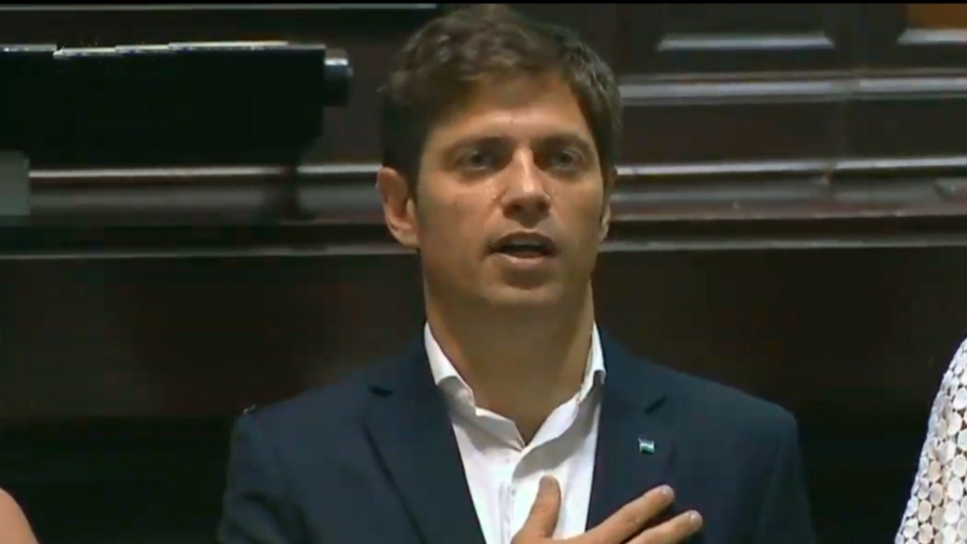 Axel Kicillof es el nuevo gobernador: «Vamos a reconstruir la provincia de Buenos Aires»