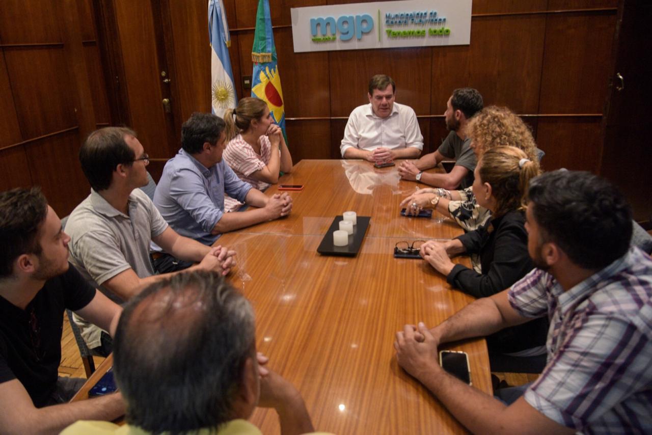 Autoridades de la Coalición Cívica se reunieron con Guillermo Montenegro