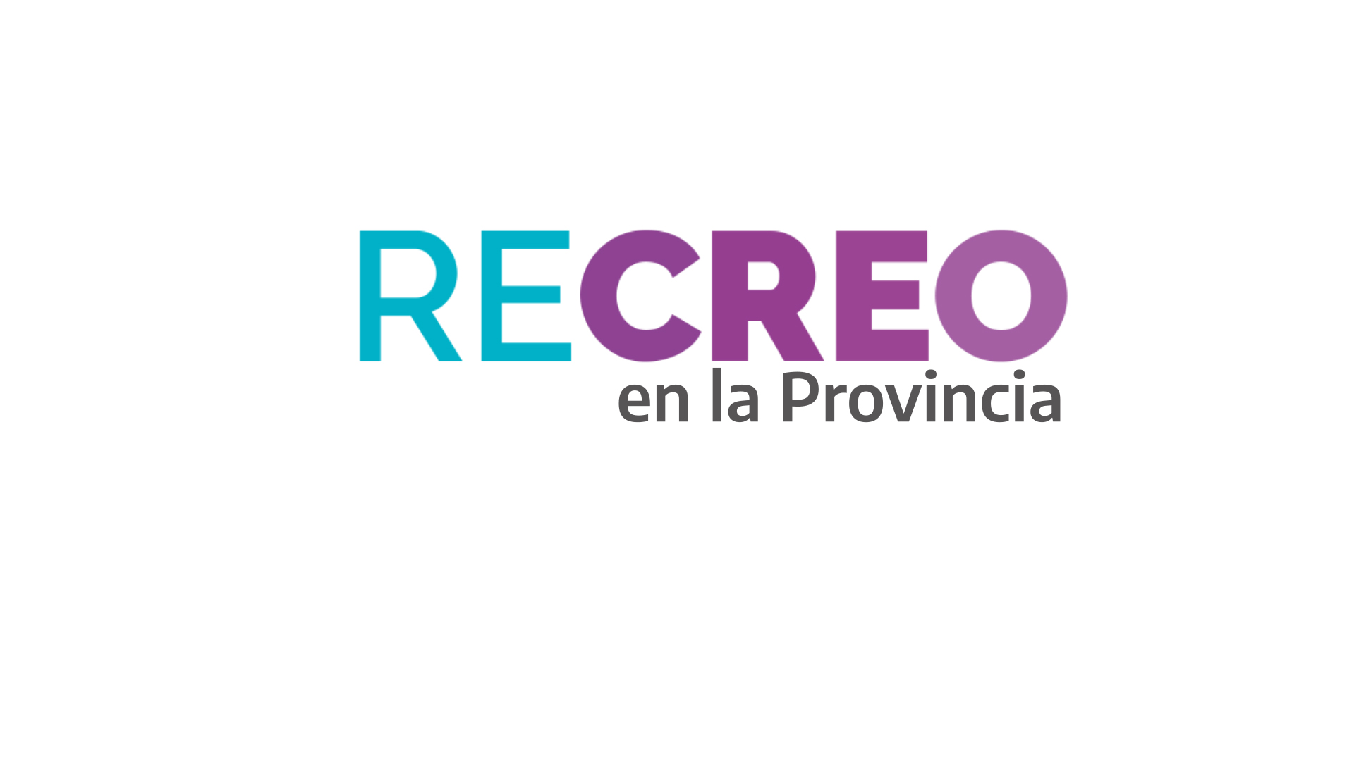 La Provincia inicia el programa ReCreo