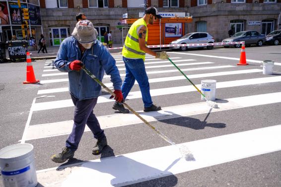 Continúan los trabajos de mantenimiento y arreglo de calles en distintos barrios de la ciudad