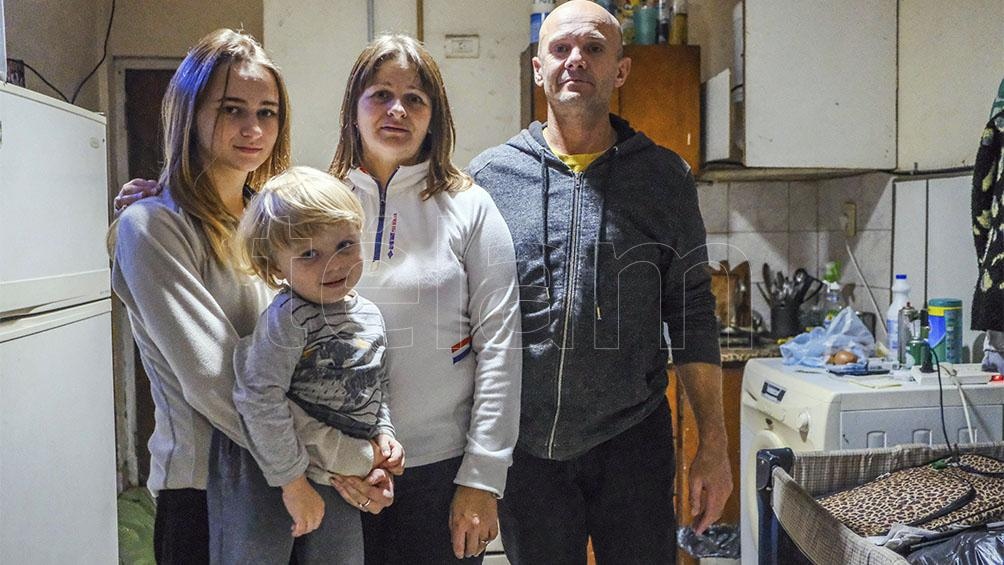 Planeaban volverse a vivir a Ucrania, pero no pudieron salir de Mar del Plata