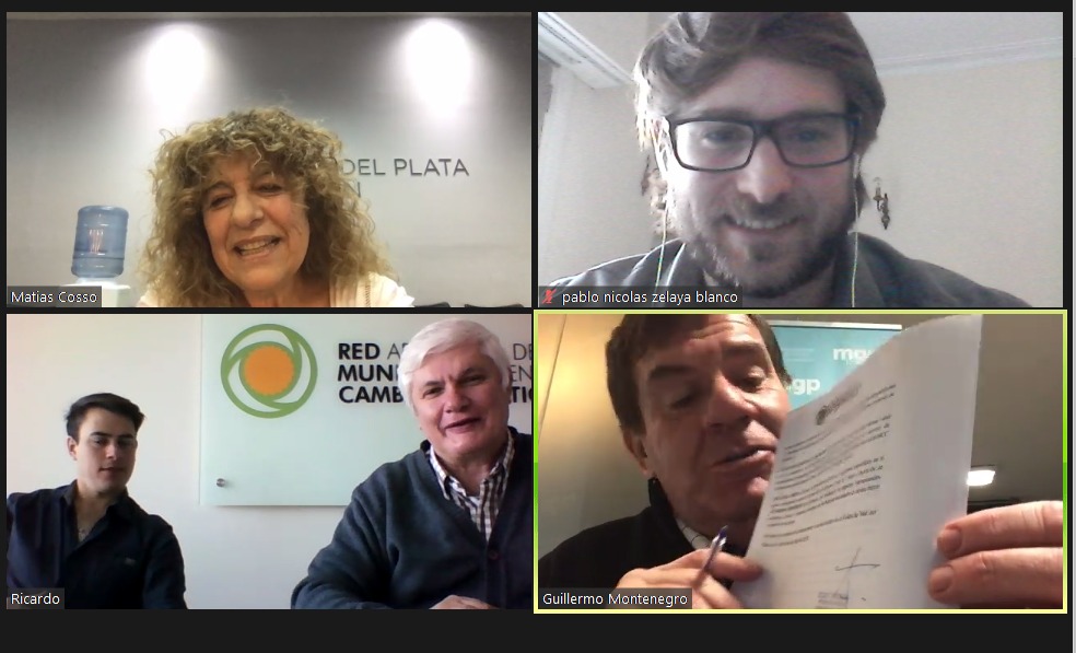 Celebran adhesión a la Red Argentina de Municipios contra el Cambio Climático