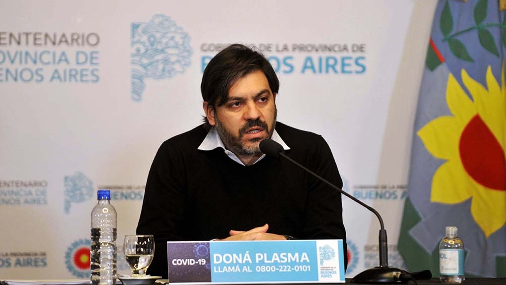 Bianco aseguró que continúa la baja de casos de coronavirus en distritos bonaerenses