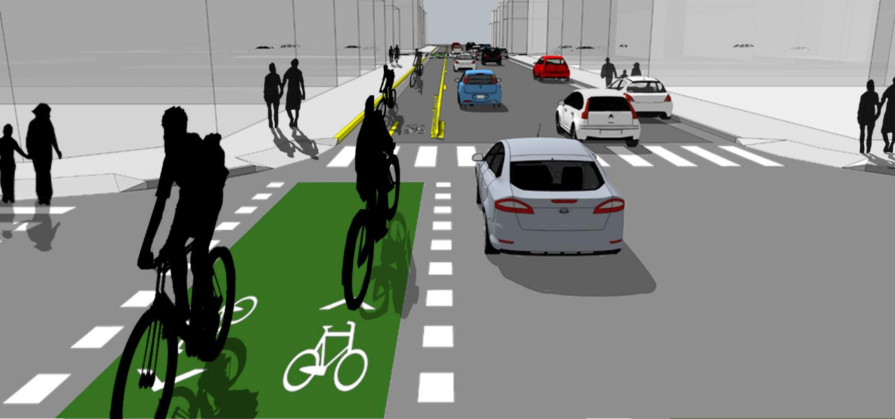 La municipalidad proyecta construir la primera red de ciclovías