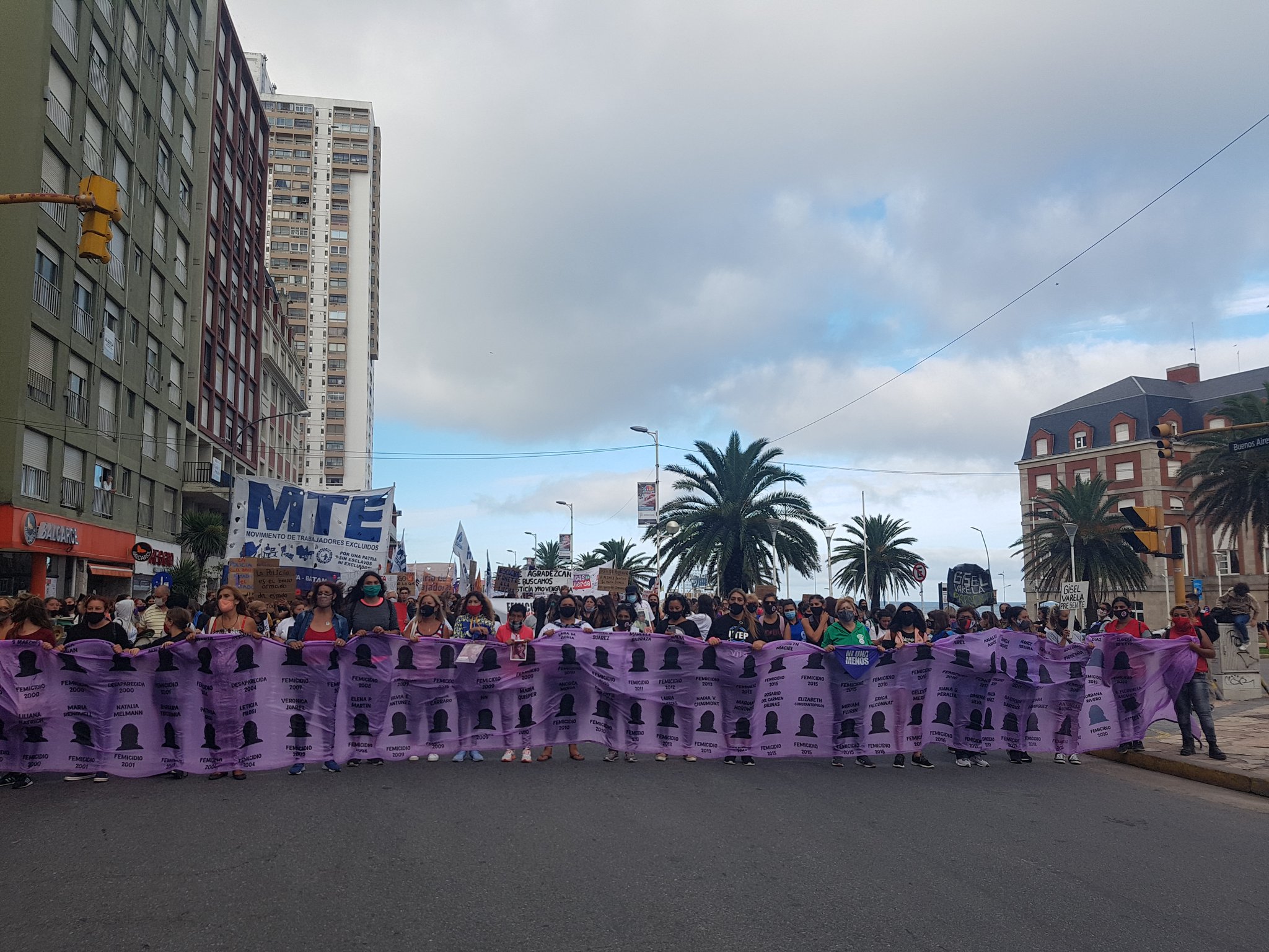 Marcharon en Mar del Plata para repudiar femicidio de Úrsula