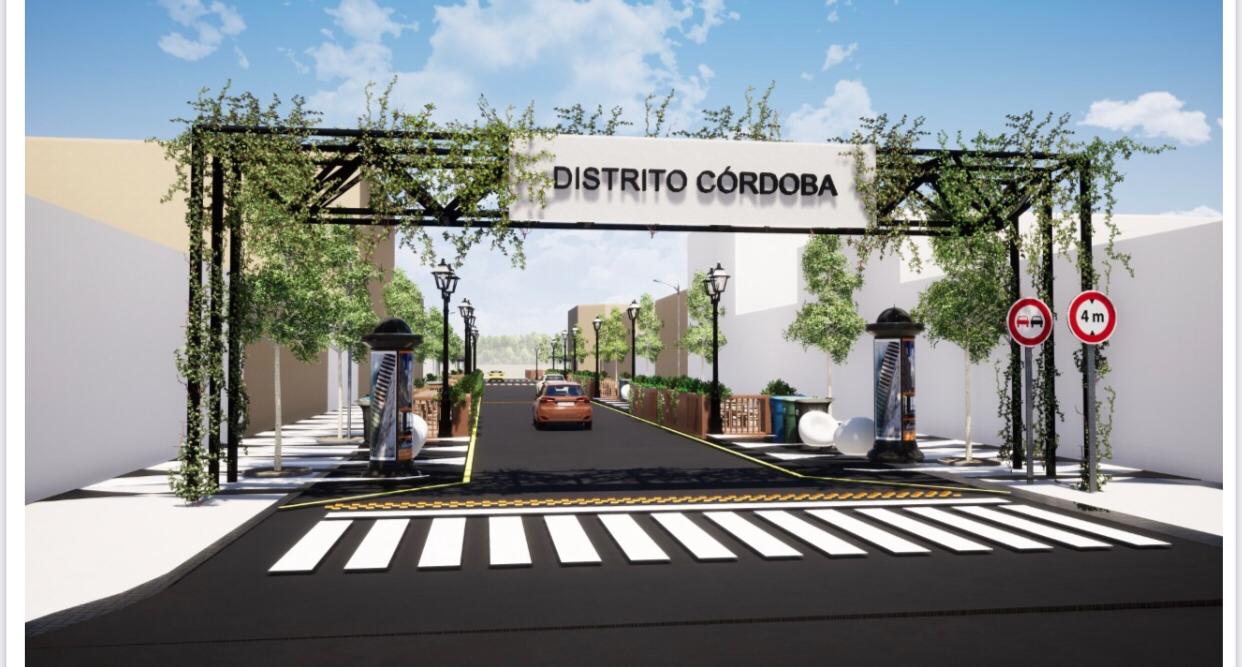 Presentan proyecto para la creación de un Distrito Gastronomico en la calle Córdoba