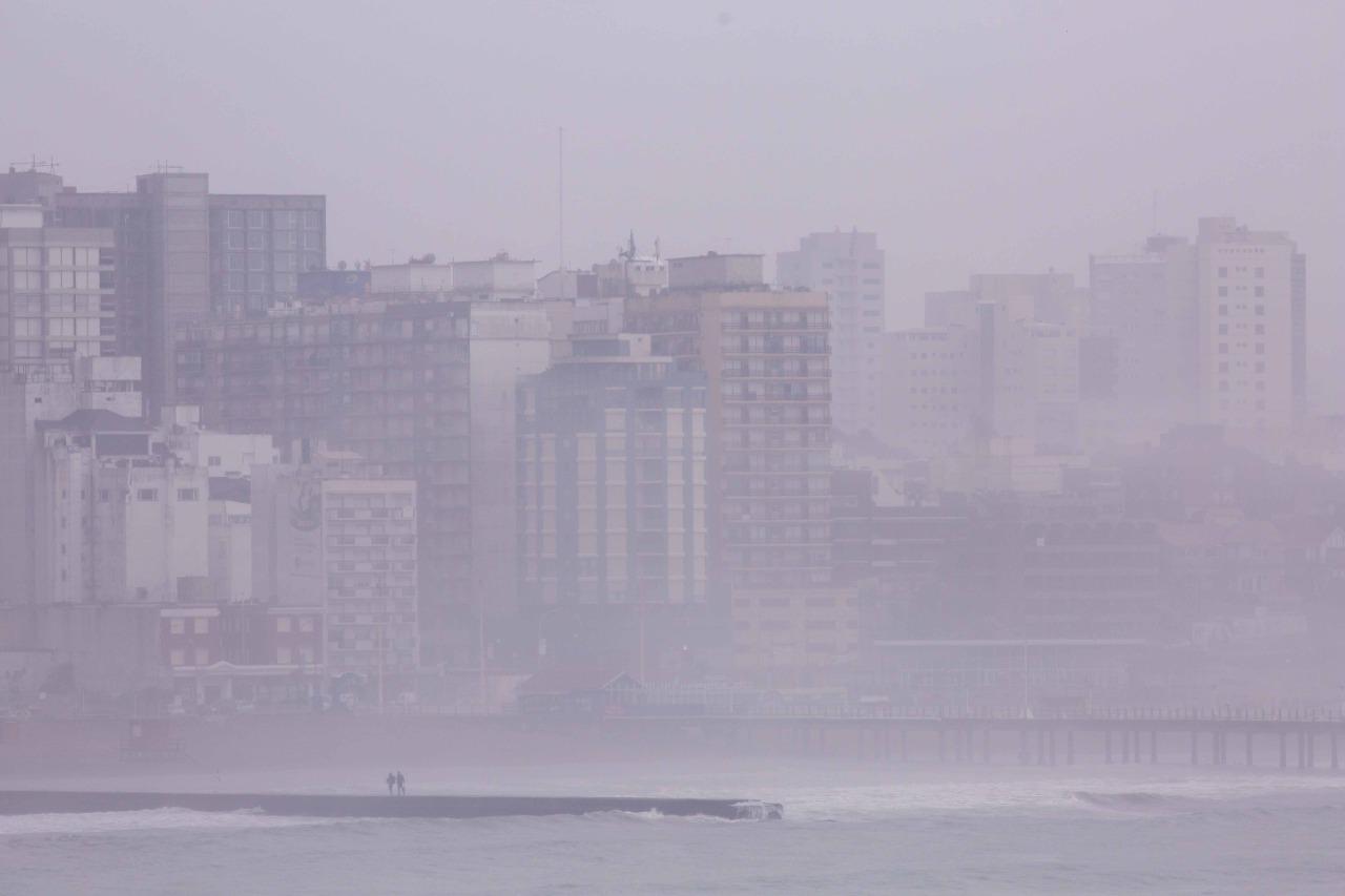 Rige alerta meteorológico para Mar del Plata por fuertes vientos