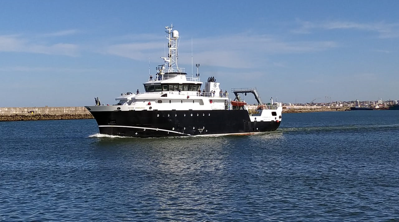 El buque de investigación Víctor Angelescu del Inidep evaluará el efectivo norte de anchoíta