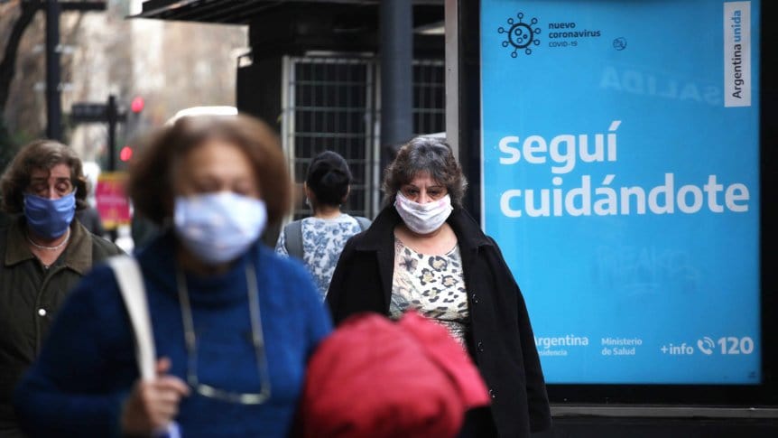 Se registra la sexta semana de caída de contagios de coronavirus en provincia de Buenos Aires