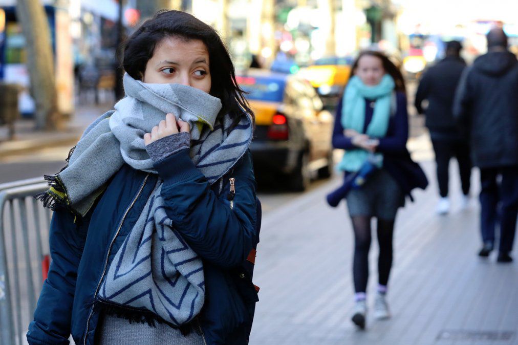 El SMN advierte que "el invierno sale a escena" con mínimas bajo cero en gran parte del país
