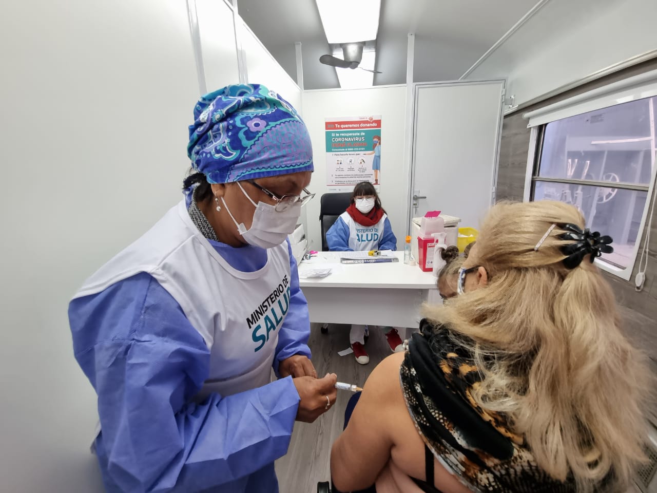 Massa, Guerrera y Kicillof presentan el tren sanitario para hisopados y vacunación