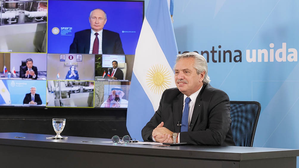 Fernández y Putin anunciaron el inicio de la producción de la vacuna Sputnik V en Argentina