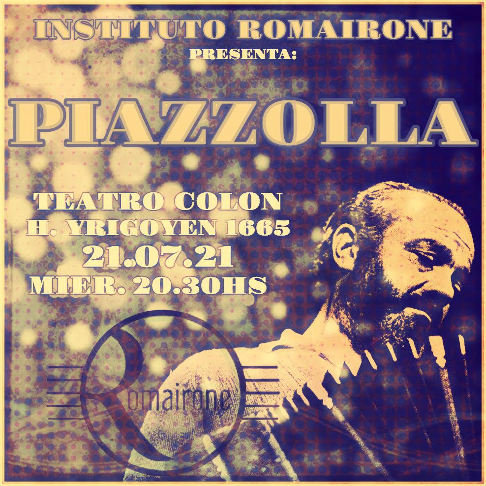 Homenaje a Piazzolla por el Instituto Musical Romairone