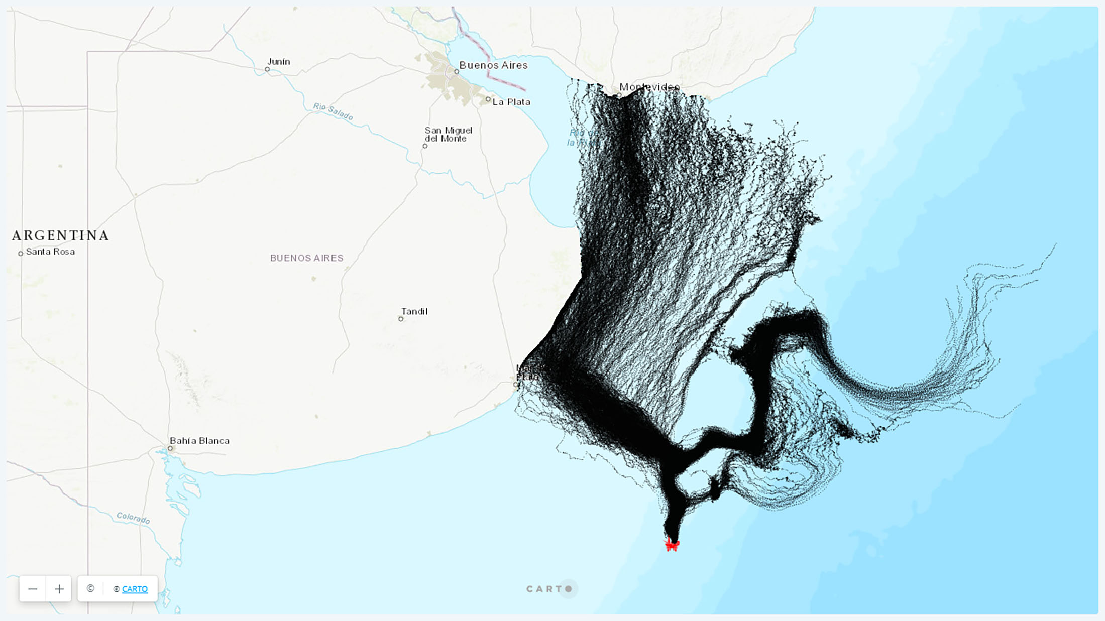 Greenpeace: “Un derrame de petróleo llegaría a las costas de Buenos Aires en 11 días”