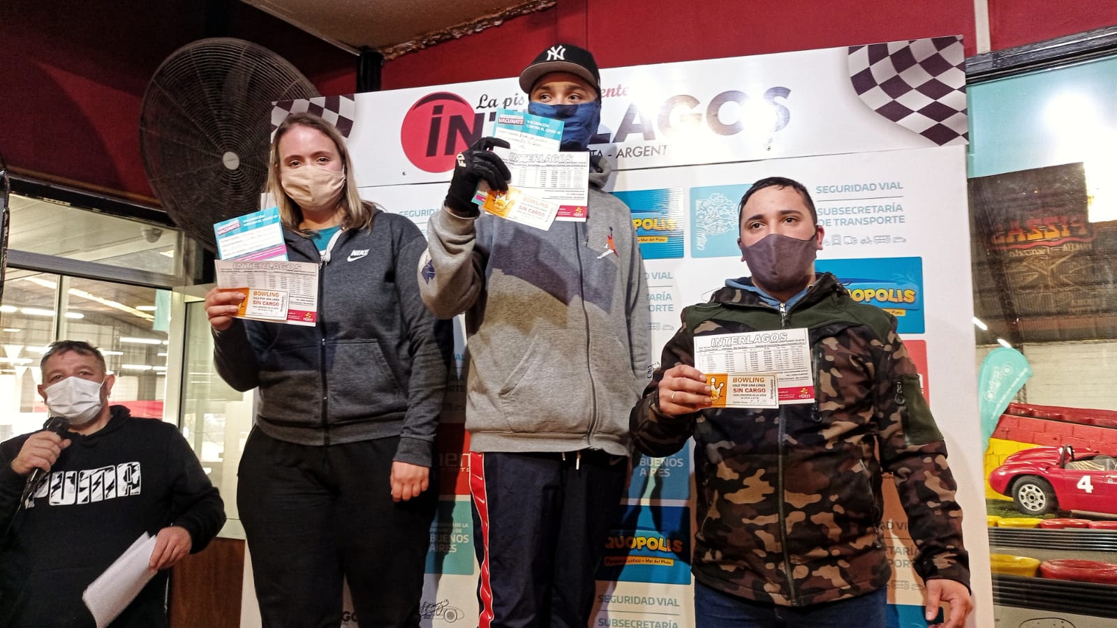 Decenas de jóvenes vacunados aceleraron gratis en Mar del Plata