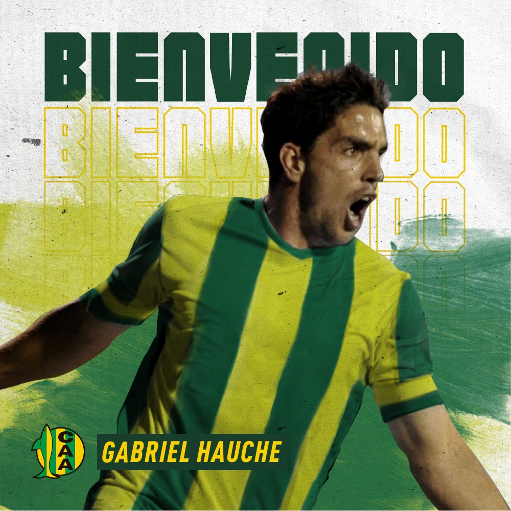 Gabriel Hauche se desvinculó de Argentinos e inmediatamente se incorporó a Aldosivi