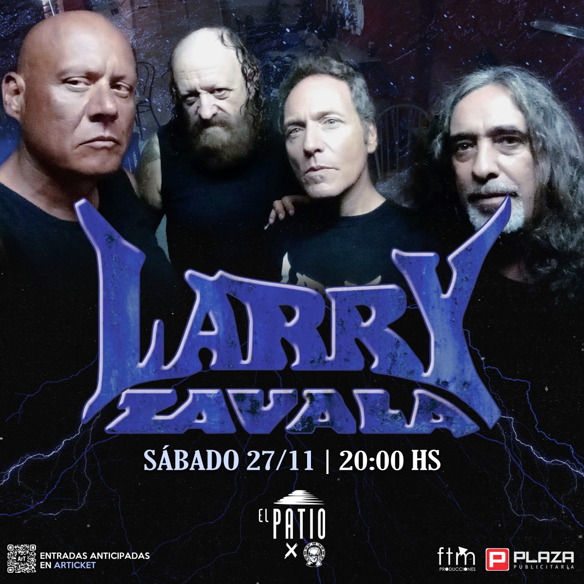 El metal vuelve a Mar del Plata de la mano de Larry Zavala