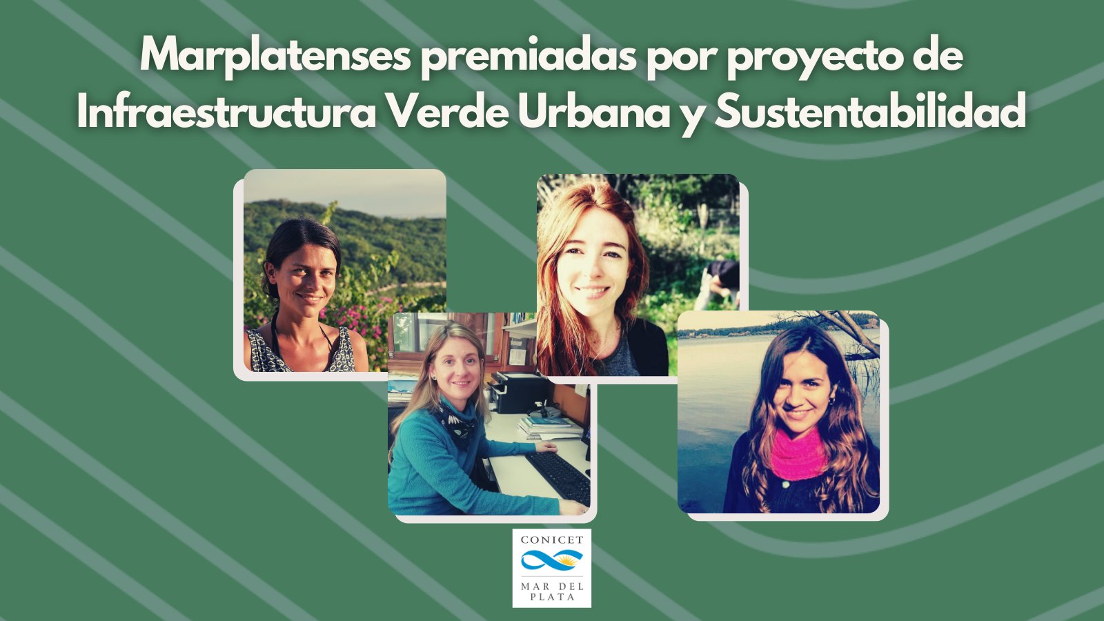 Marplatenses premiadas por proyecto de Infraestructura Verde Urbana y Sustentabilidad