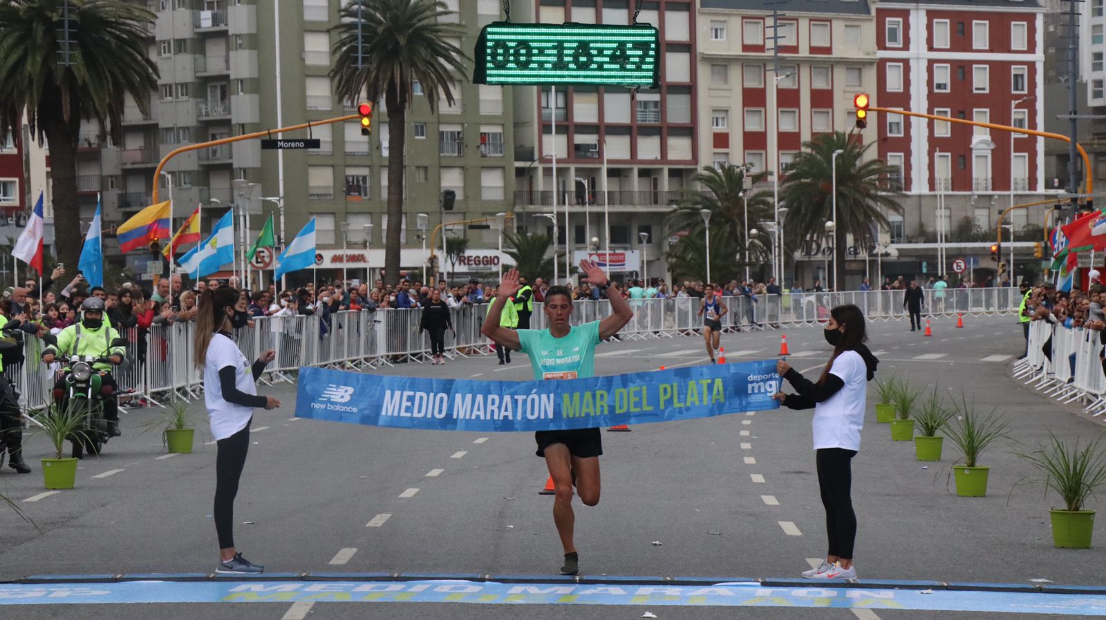 Florencia Borelli ganó el Medio Maratón de Mar del Plata