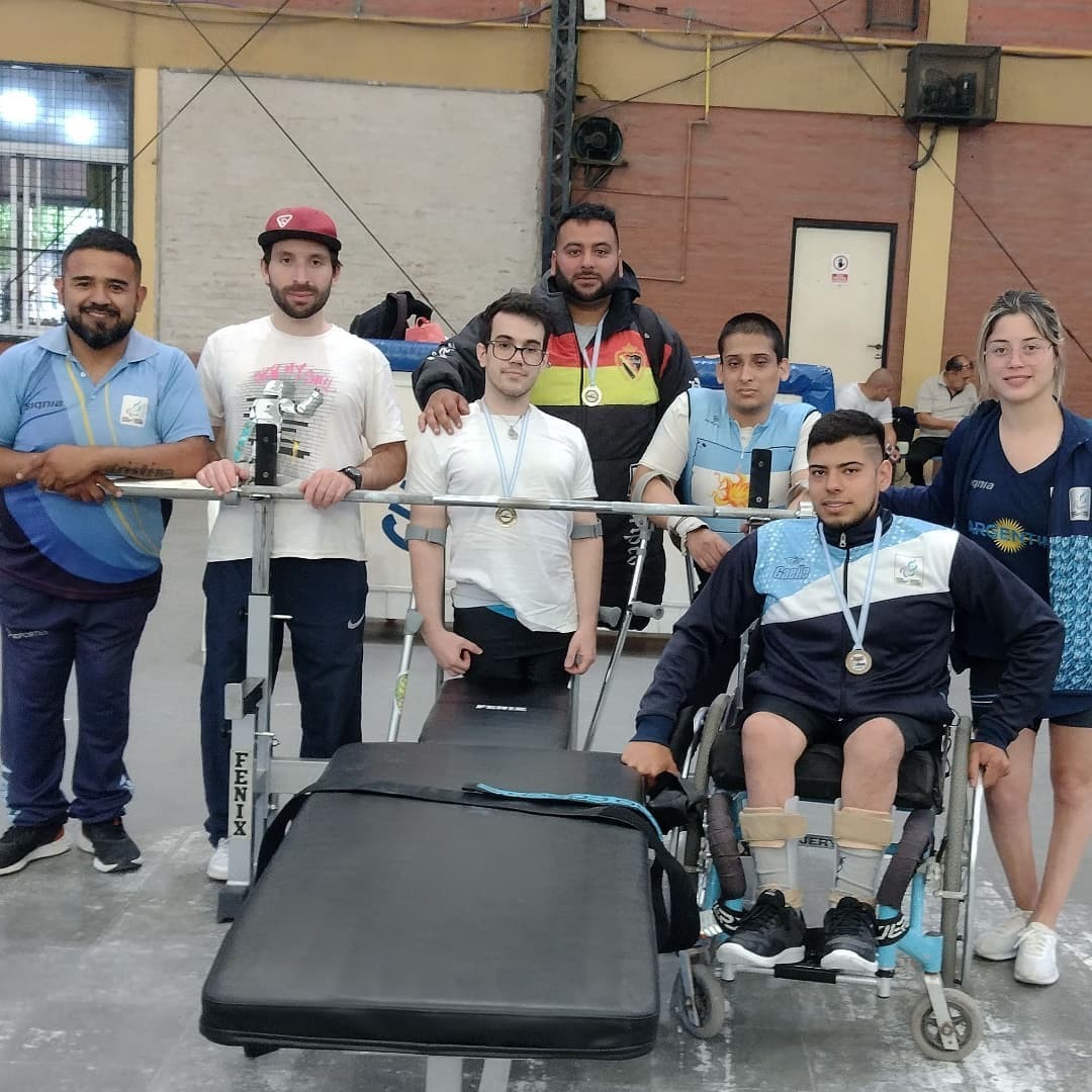 Marplatenses en el Nacional de Parapowerlifting y Encuentro de Boccia en Cideli