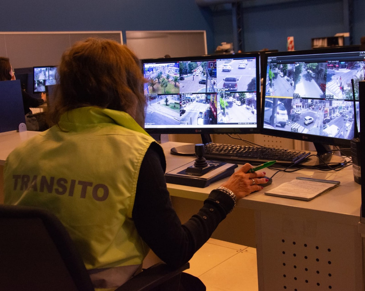 Se labraron 83 infracciones en la primera jornada de visualización del tránsito desde las cámaras del COM