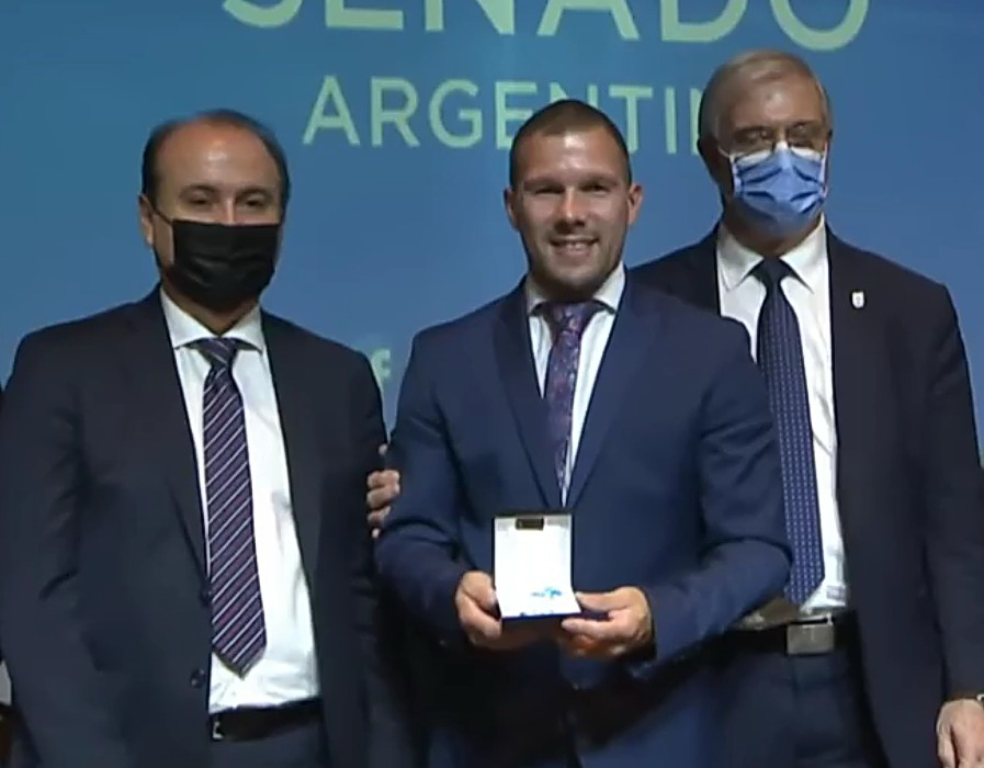 Nievas y Tarabini, reconocidos con el Premio Delfo Cabrera al deportista ejemplar