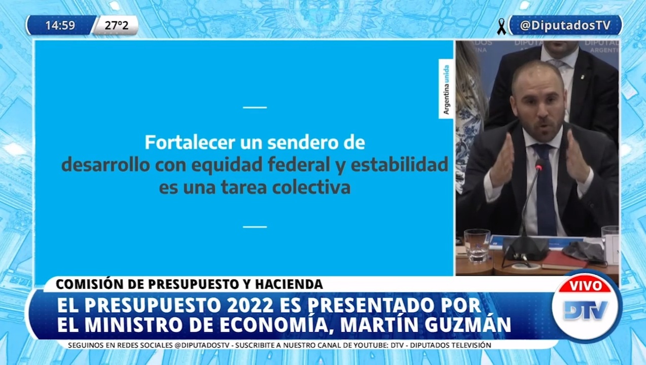 Guzmán: "Argentina está viviendo un proceso de fuerte recuperación económica"