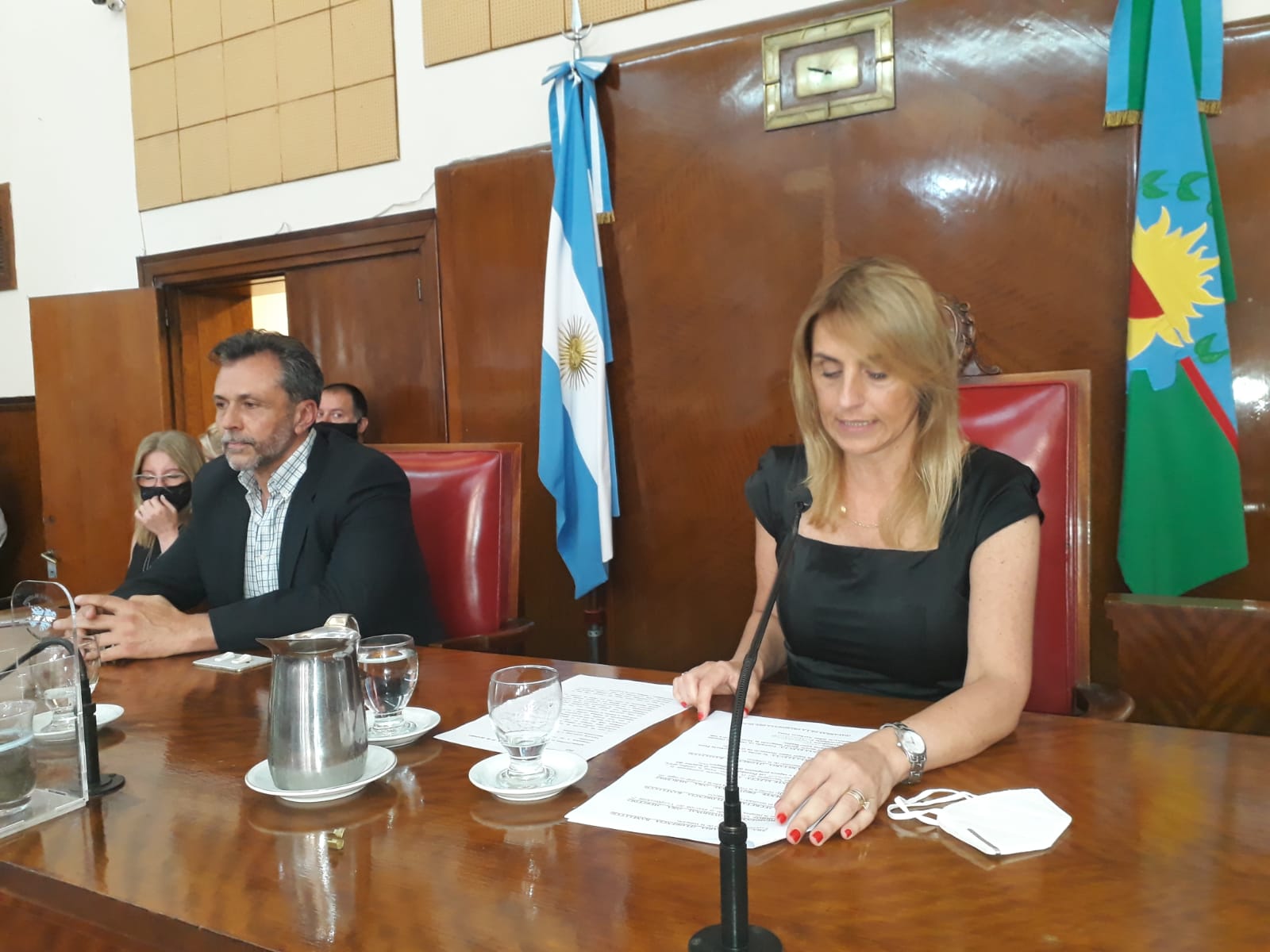 Asumieron los nuevos concejales y Marina Sánchez Herrero asumió la Presidencia