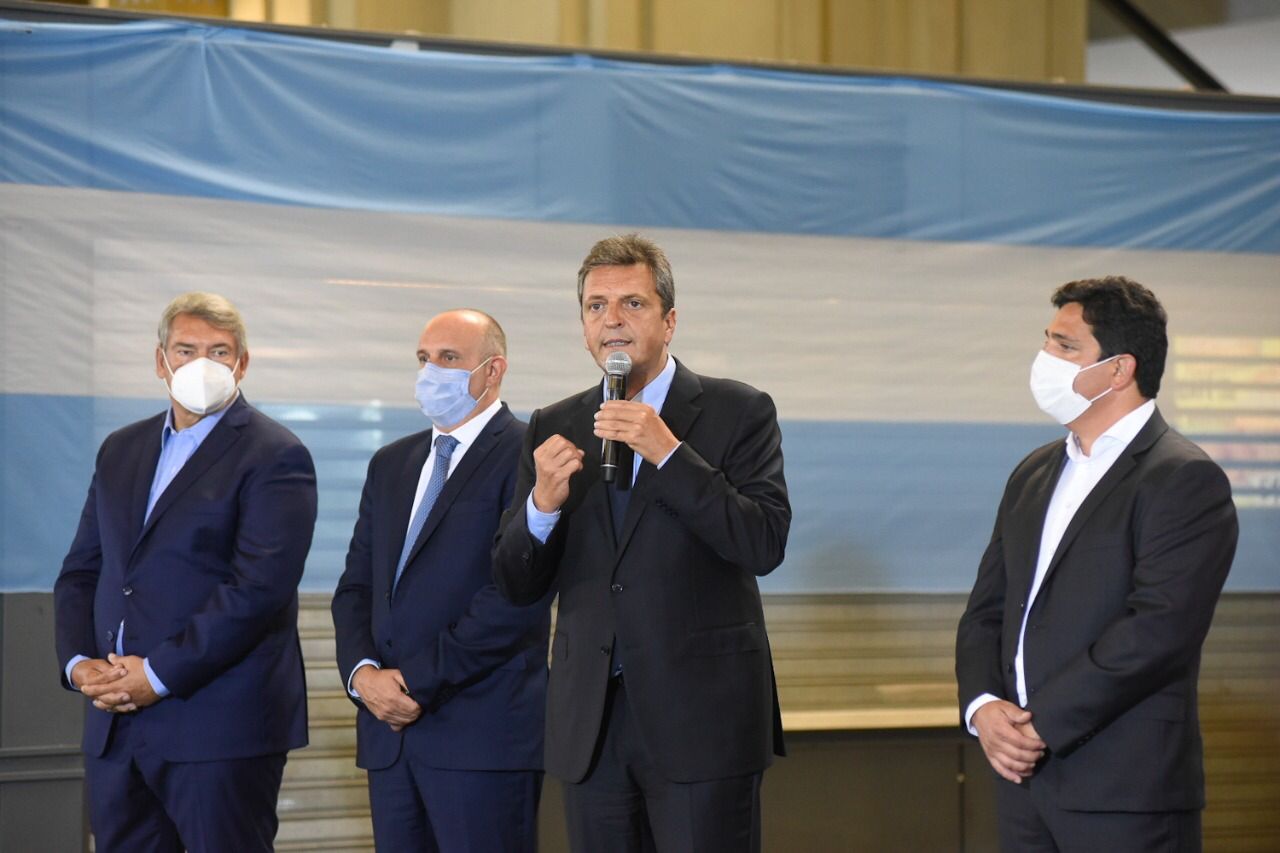 Massa, en la presentación de Trenes Seguros: "Cuando invertimos en seguridad, invertimos en la vida de los argentinos"