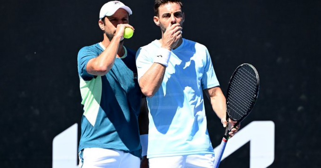 Zeballos y Granollers avanzaron a semifinales del Abierto de Australia en dobles