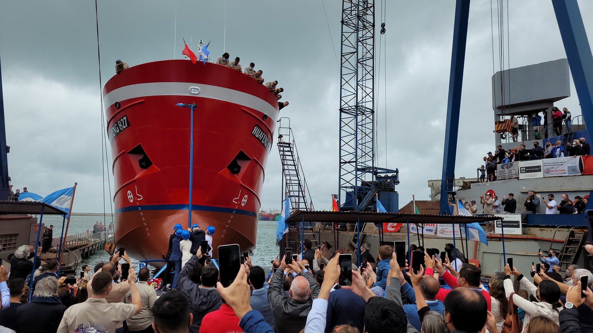 Astillero de Mar del Plata hará la segunda botadura del 2022