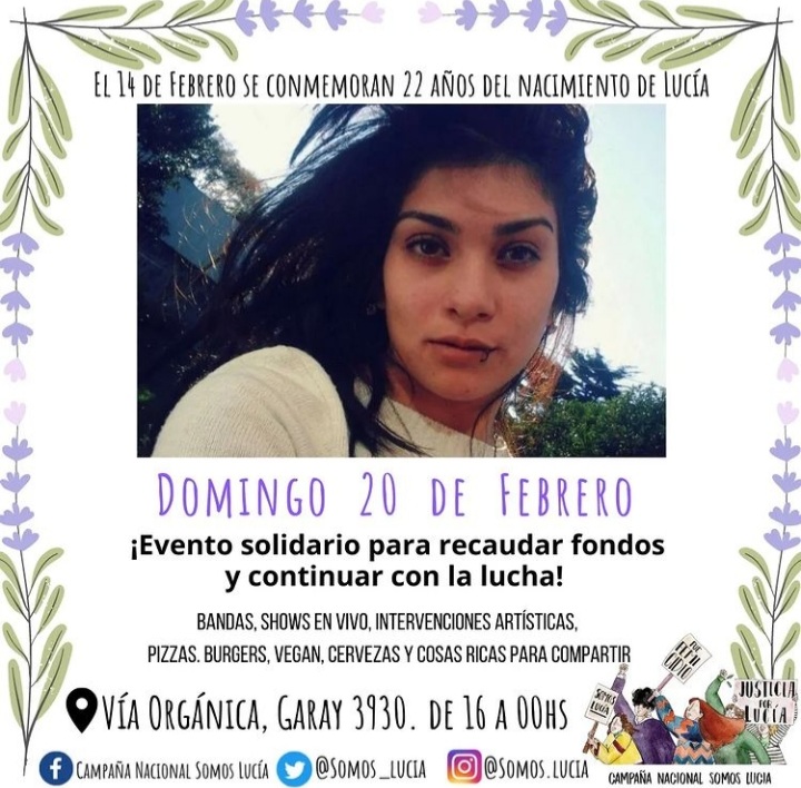 Encuentro artístico solidario "Justicia por Lucía Pérez"