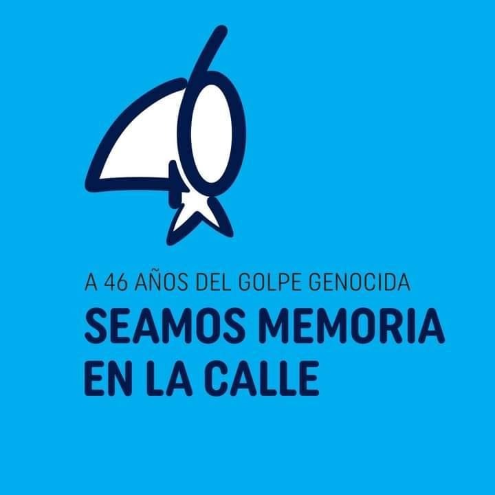 Mar del Plata: Cronograma de actividades a 46 años del Golpe genocida