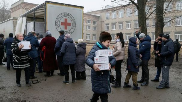Cruz Roja consigue repartir 32 toneladas de ayuda en Ucrania en las últimas horas