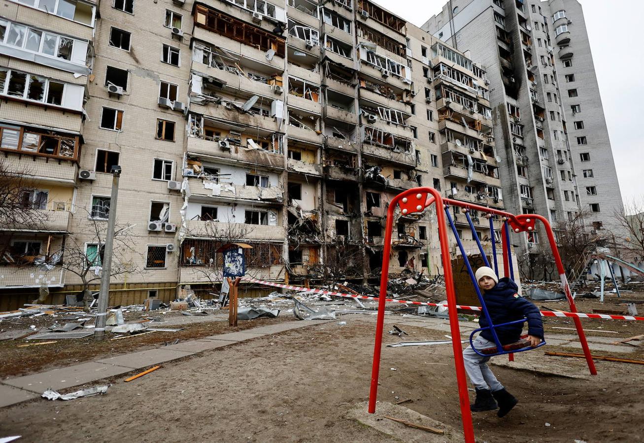 Casi dos tercios de los niños ucranianos debieron dejar sus hogares por la guerra, según la ONU