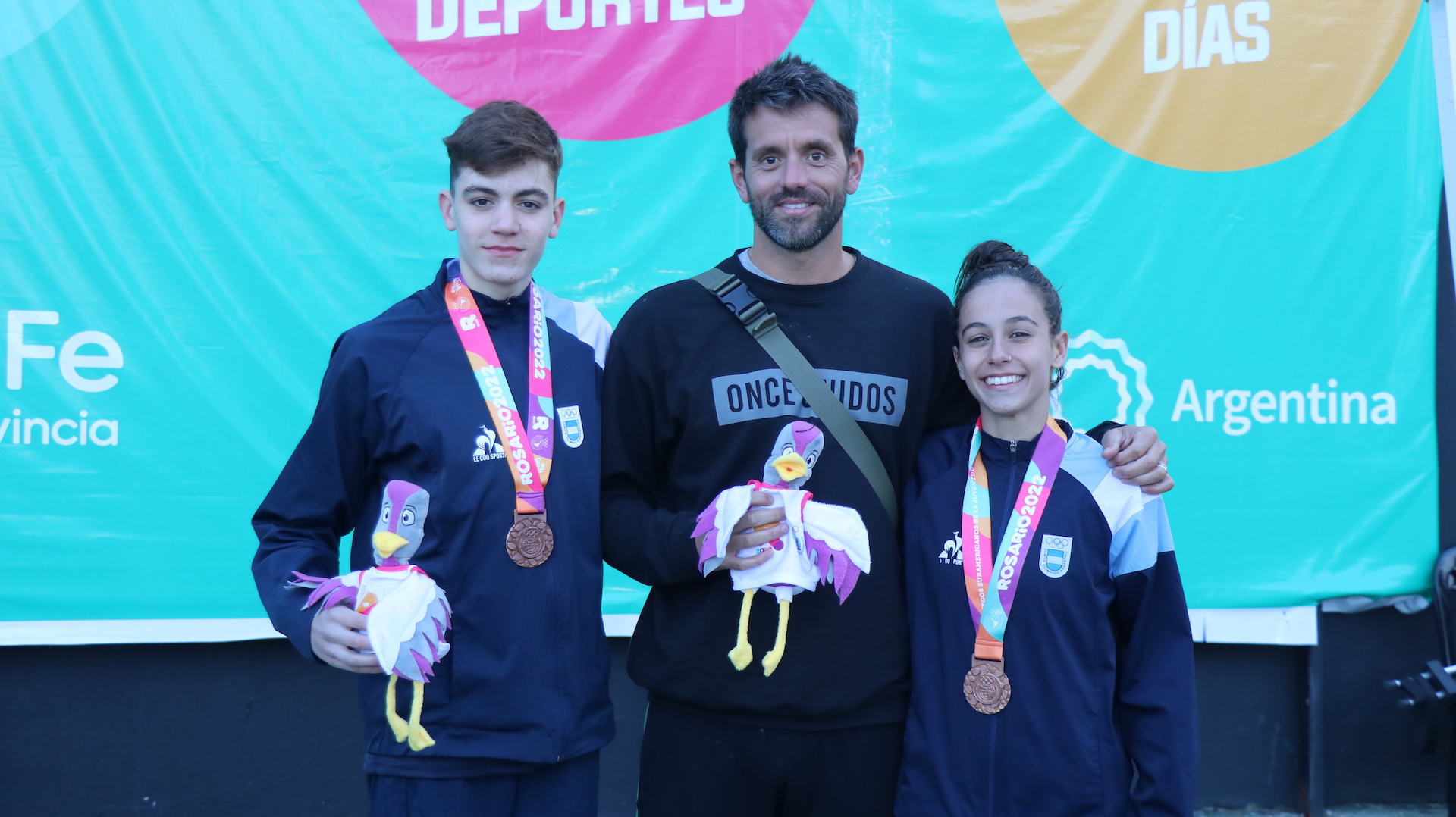 Juegos Odesur: tres medallas de bronce para marplatenses en la segunda jornada