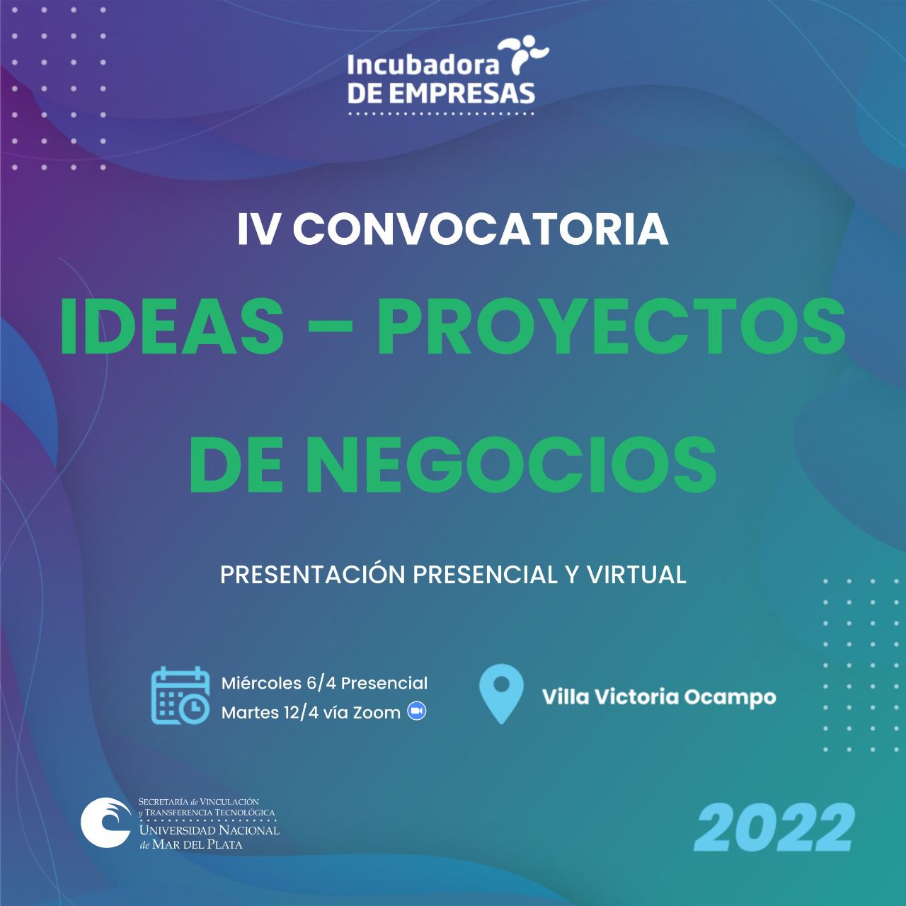 La incubadora de empresas de la UNMDP lanza la convocatoria de ideas y proyectos de negocio del ámbito tecnológico