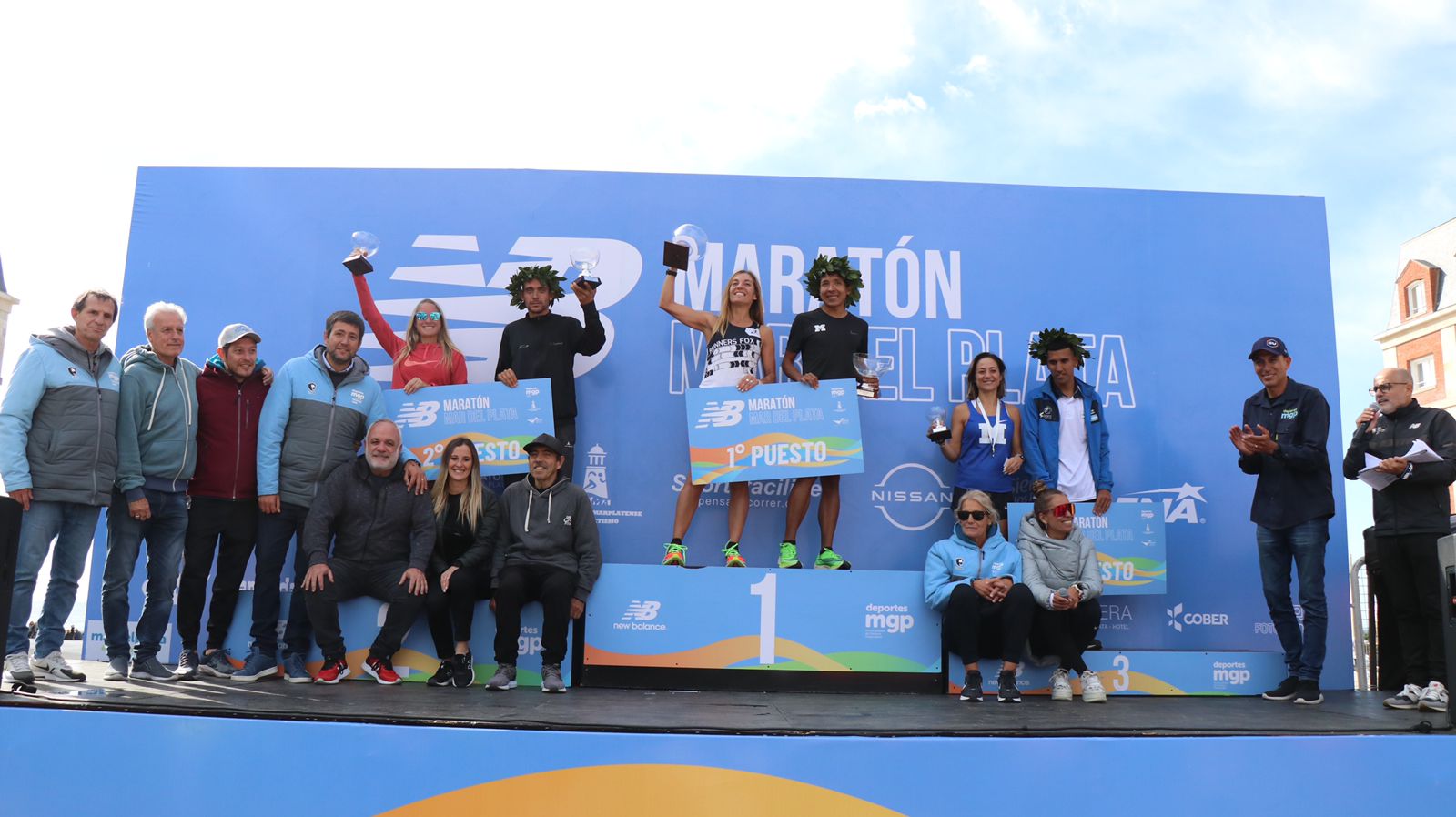 La Maratón de Mar del Plata tuvo destacadas actuaciones de los atletas marplatenses