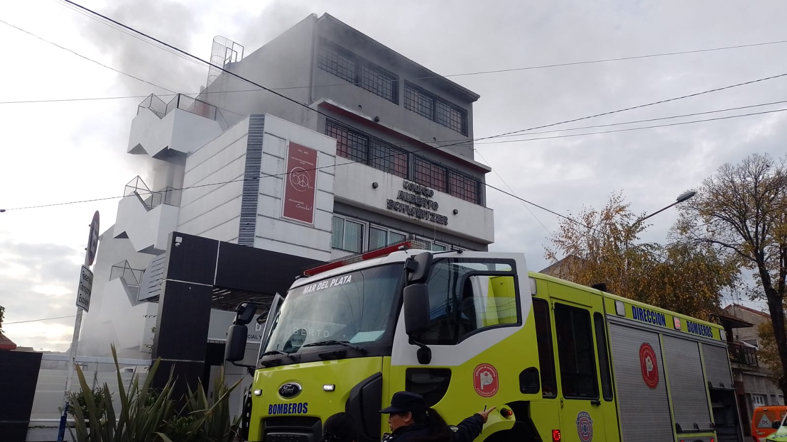 Cerruti manifestó la "desolación" del gobierno nacional por el "trágico" incendio en Recoleta
