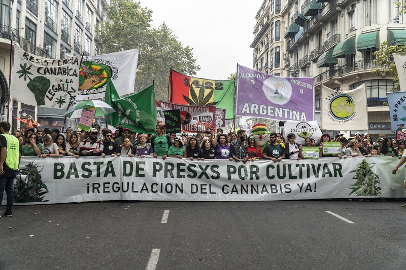 La Marcha Mundial de la Marihuana también tendrá epicentro en Mar del Plata