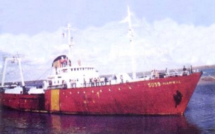 40 años del hundimiento del “Narwal”, el pesquero espía que participó en Malvinas