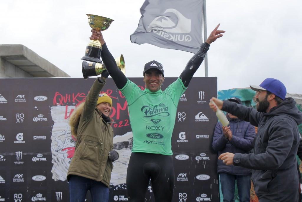 Juan Cruz Ruggiero es el nuevo campeón nacional de surf
