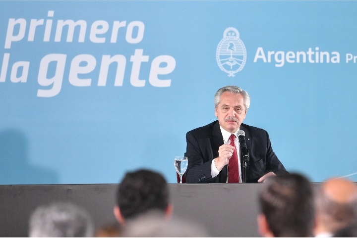 Alberto Fernández: "La renta inesperada debe ser aprobada"