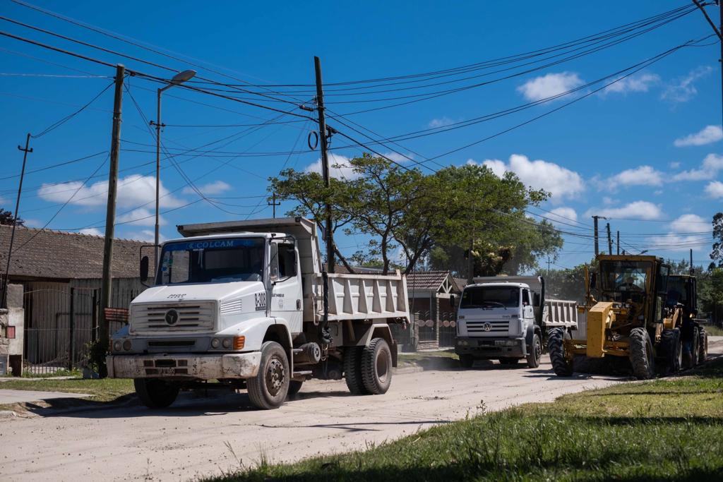 El Municipio avanza con obras de asfalto en Florencio Sánchez