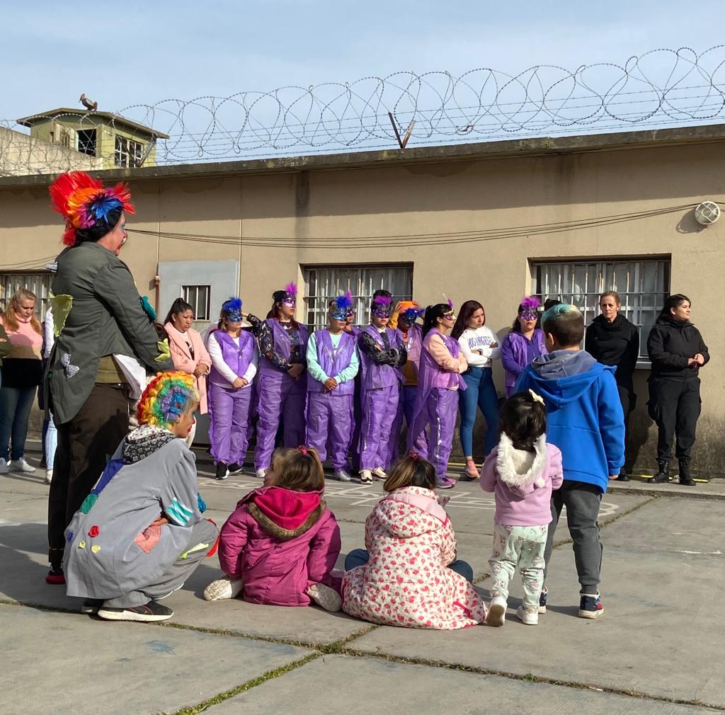Se inauguró un rincón infantil en la cárcel bonaerense de mujeres de Batán